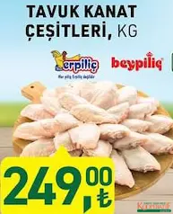 TAVUK KANAT ÇEŞİTLERİ KG